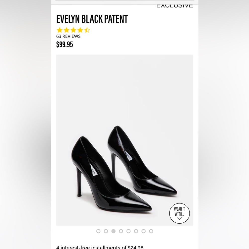 Steve Madden pumps - worn 1 time